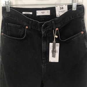Mango slouchy high waist ankle jeans size 38 (6)